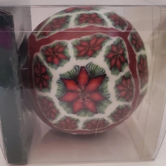 Springfield Glowing Candle Holiday Wreath Pattern NEW Unopened Vtg Refillable - Picture 10 of 12